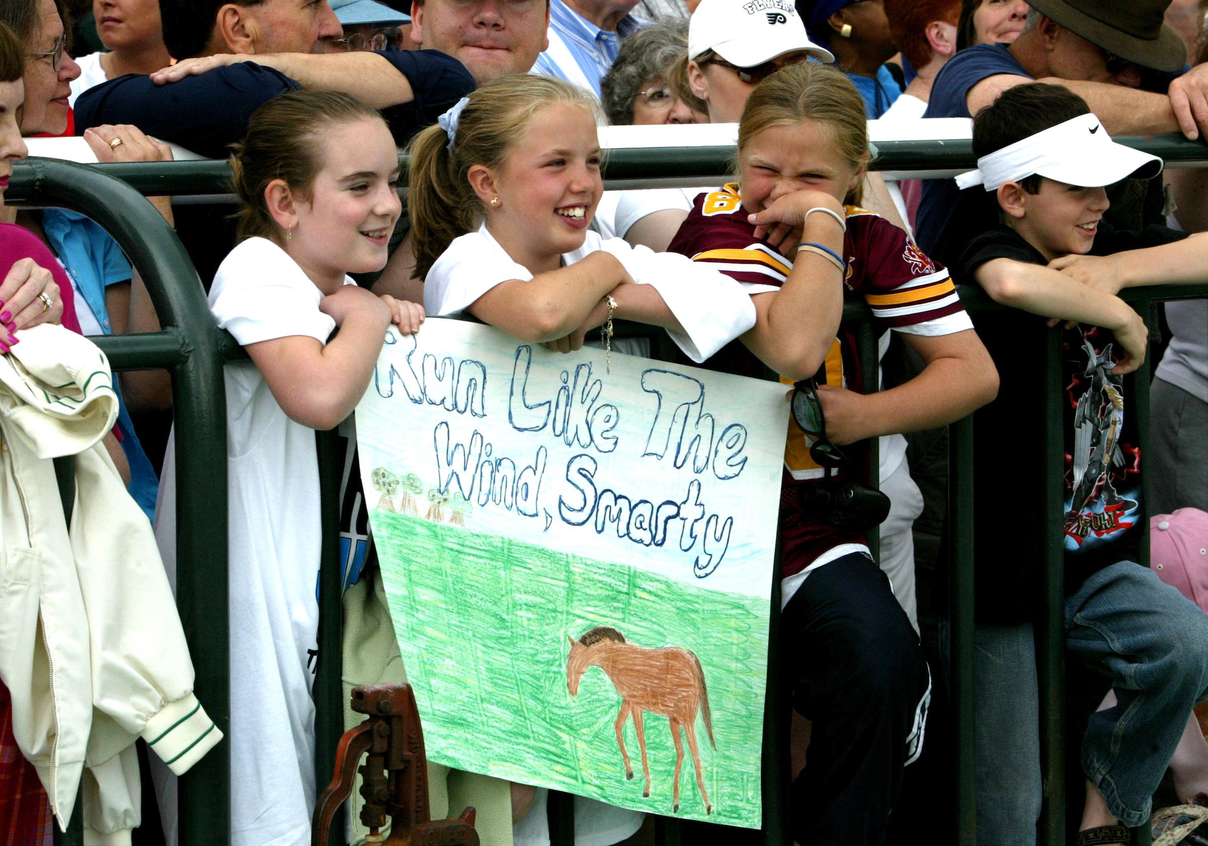 Smarty Jones, John Servis, Someday Farm, Stewart Elliott, Philadelphia Park, 2004 Kentucky Derby, 2004 Triple Crown, Bill Denver, EQUI-PHOTO 